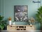 Figured'Art Paint by Numbers Kit for Adults Three Birds in the Snow 16"x20" - Craft Art Painting Rolled Canvas with DIY wooden frame
